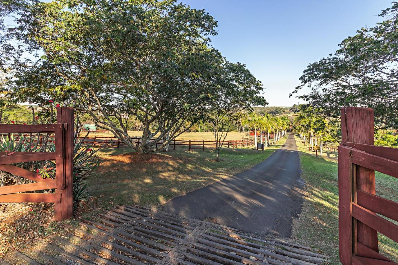 Hotel Fazenda Jacauna Brotas Exterior photo